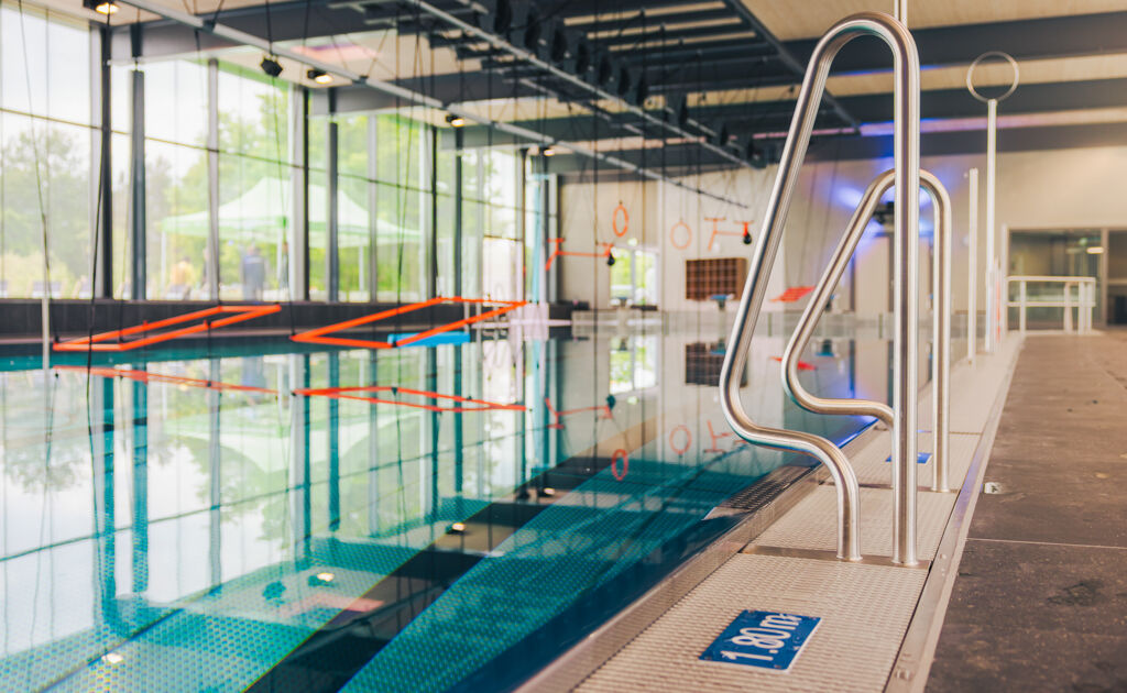 Einweihung zweite Schwimmhalle Lausitzbad Hoyerswerda