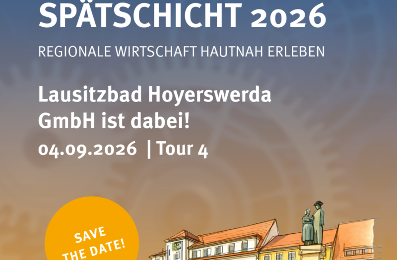 Spätschicht 2026: Mit dem Bus verschiedene Unternehmen in Hoyerswerda besuchen und Berufe hinter den Kulissen kennenlernen.